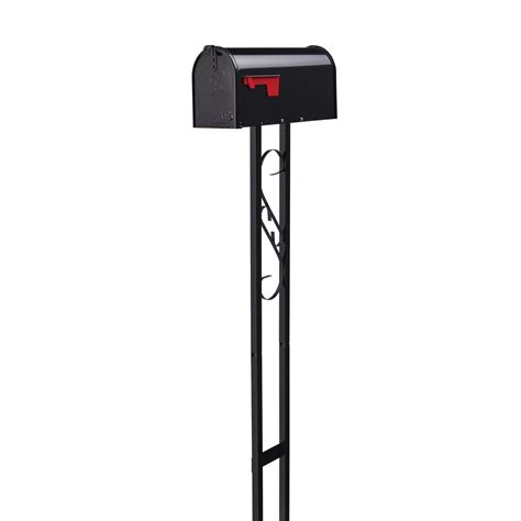 mail box post stand metal|heavy duty metal mailbox post.